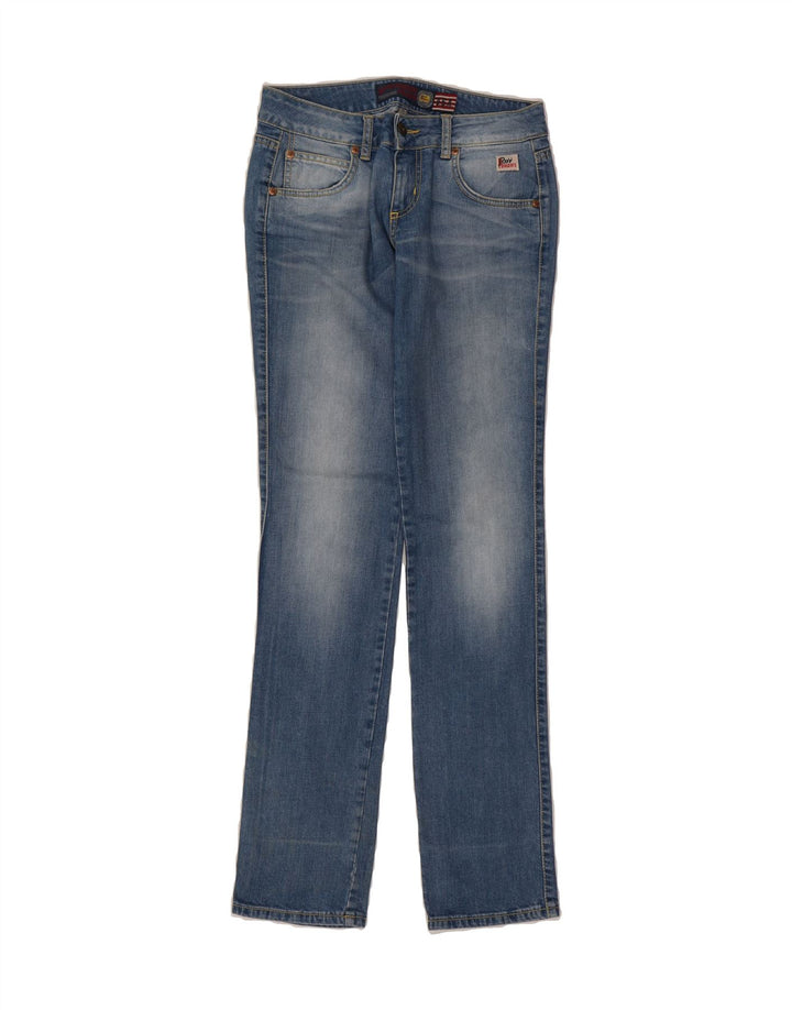 ROY ROGERS Womens Straight Jeans W27 L33 Blue Cotton Vintage Roy Rogers and Second-Hand Roy Rogers from Messina Hembry 
