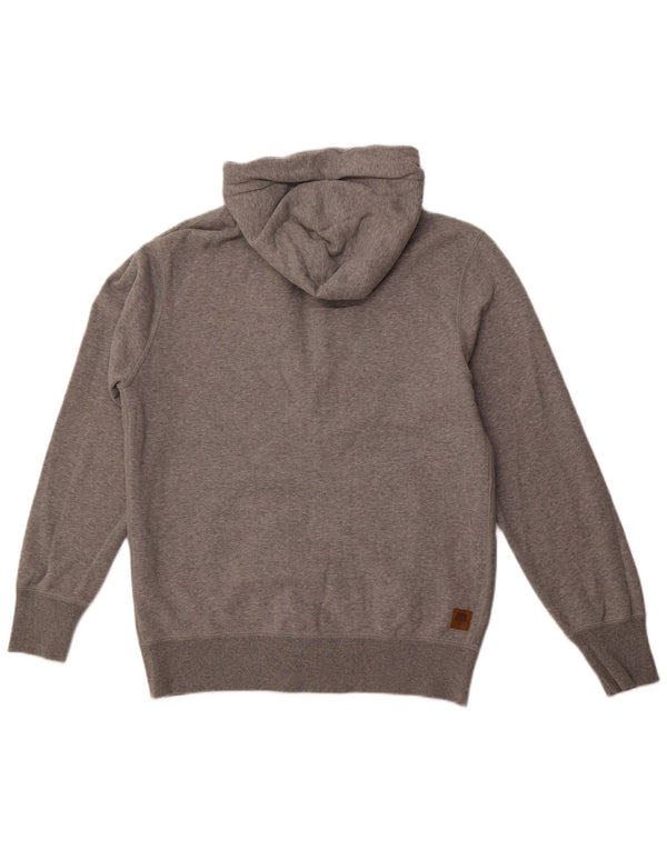 PUMA Mens Zip Hoodie Sweater Medium Grey Cotton