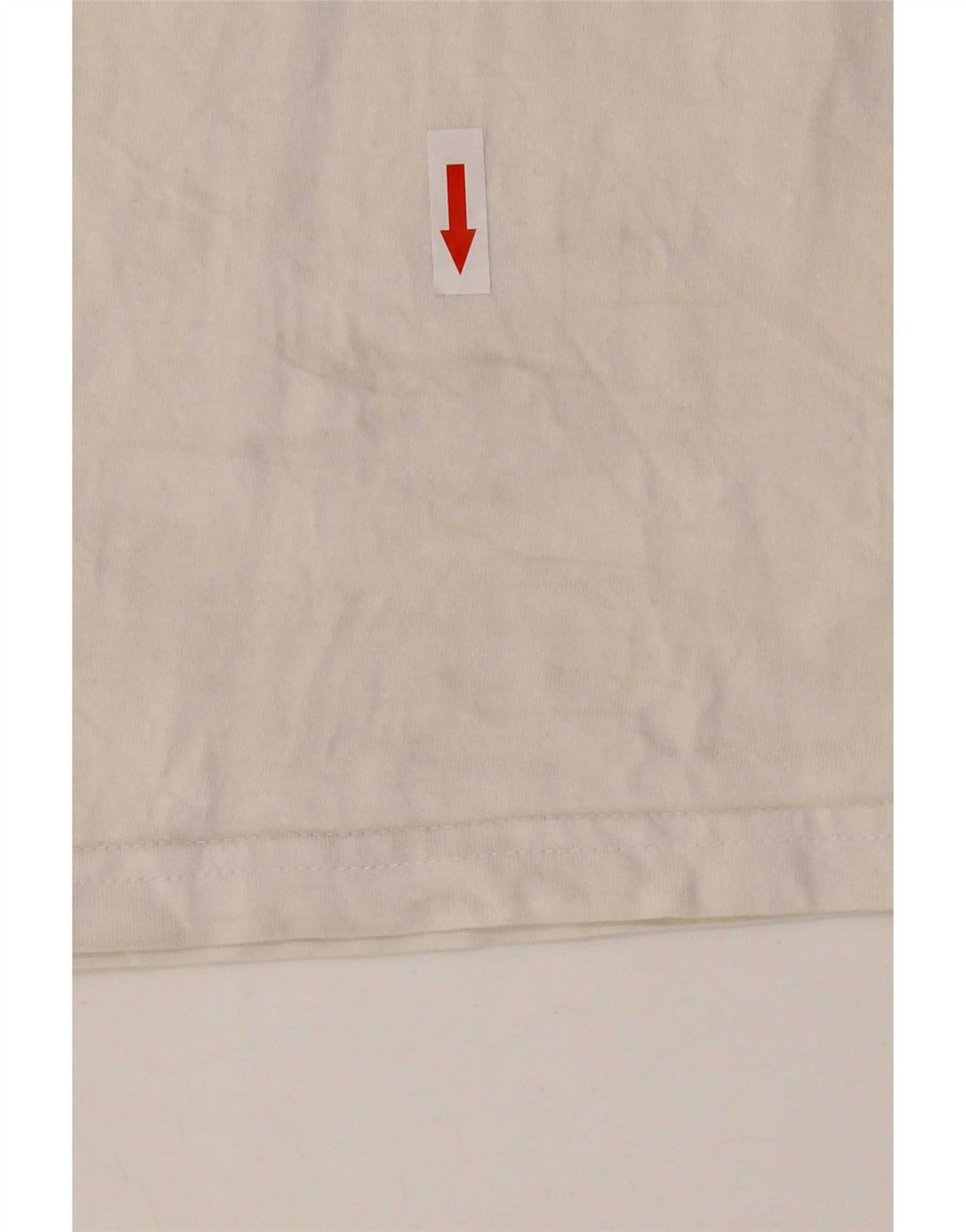 Fila Mens T-Shirt Top Medium White Cotton