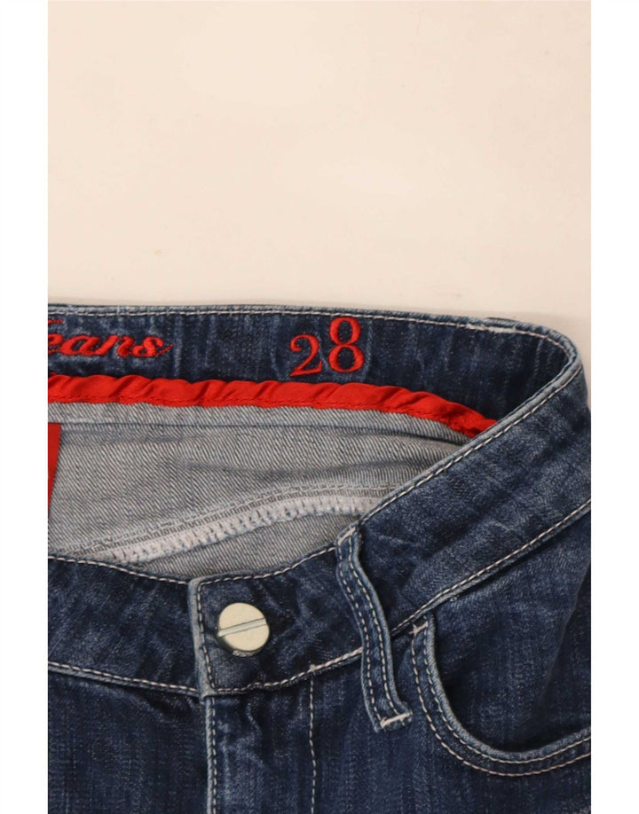 Guess Womens Denim Skirt W28 Medium Blue