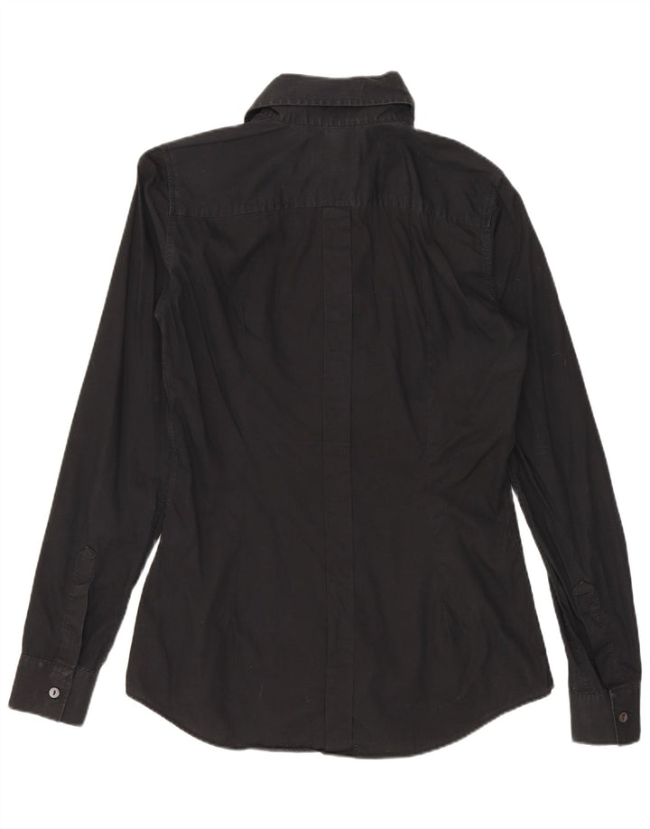 Dolce & Gabbana Womens Shirt IT 42 Medium Black Cotton