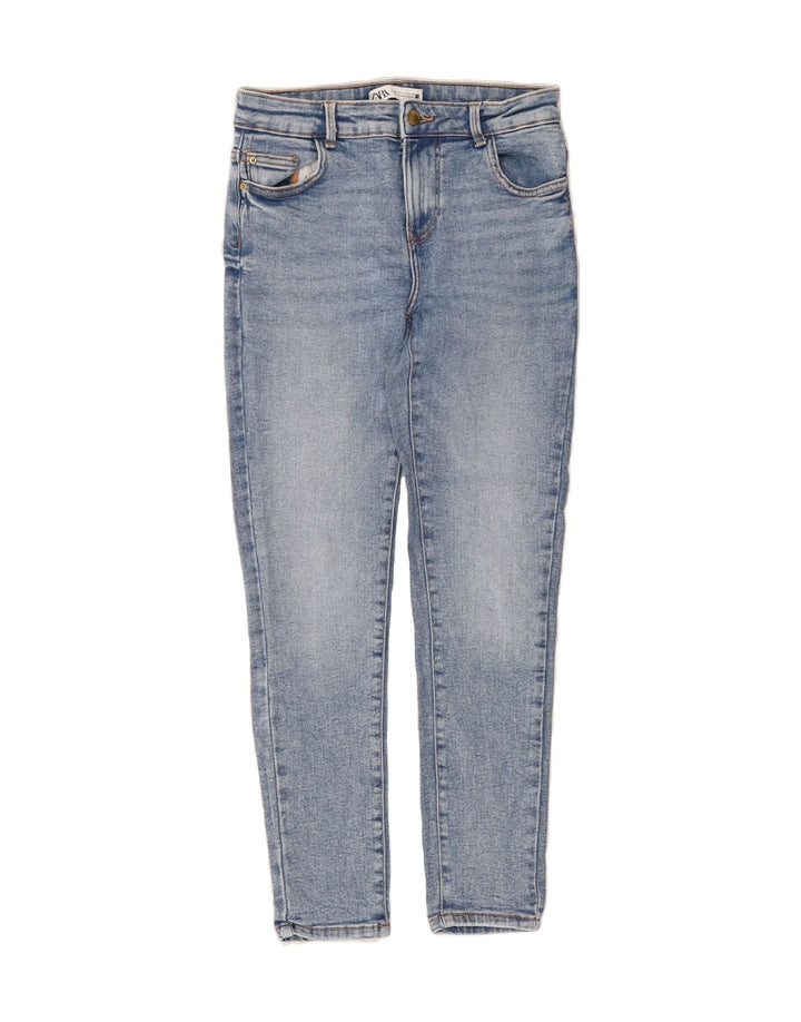 ZARA Womens Slim Jeans EU 38 Small W28 L27 Blue Vintage Zara and Second-Hand Zara from Messina Hembry 