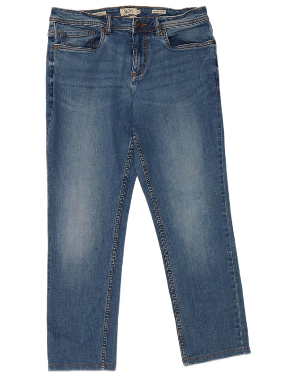 Dack's Mens Slim Jeans IT 48 Medium W32 L27 Blue Cotton