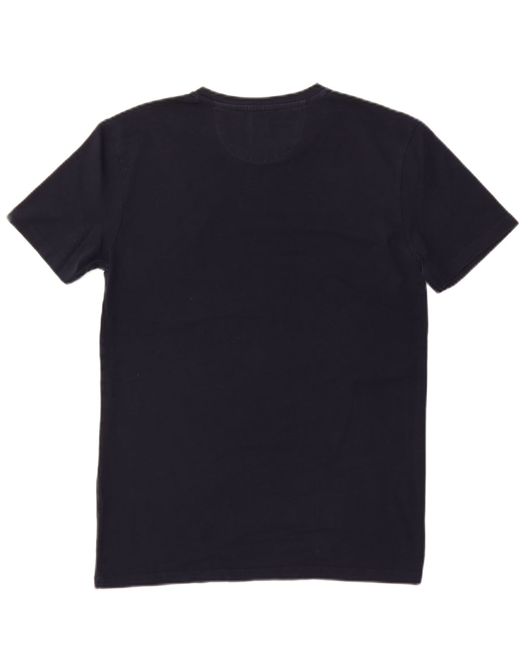 Zara Mens Slim Fit T-Shirt Top Large Navy Blue