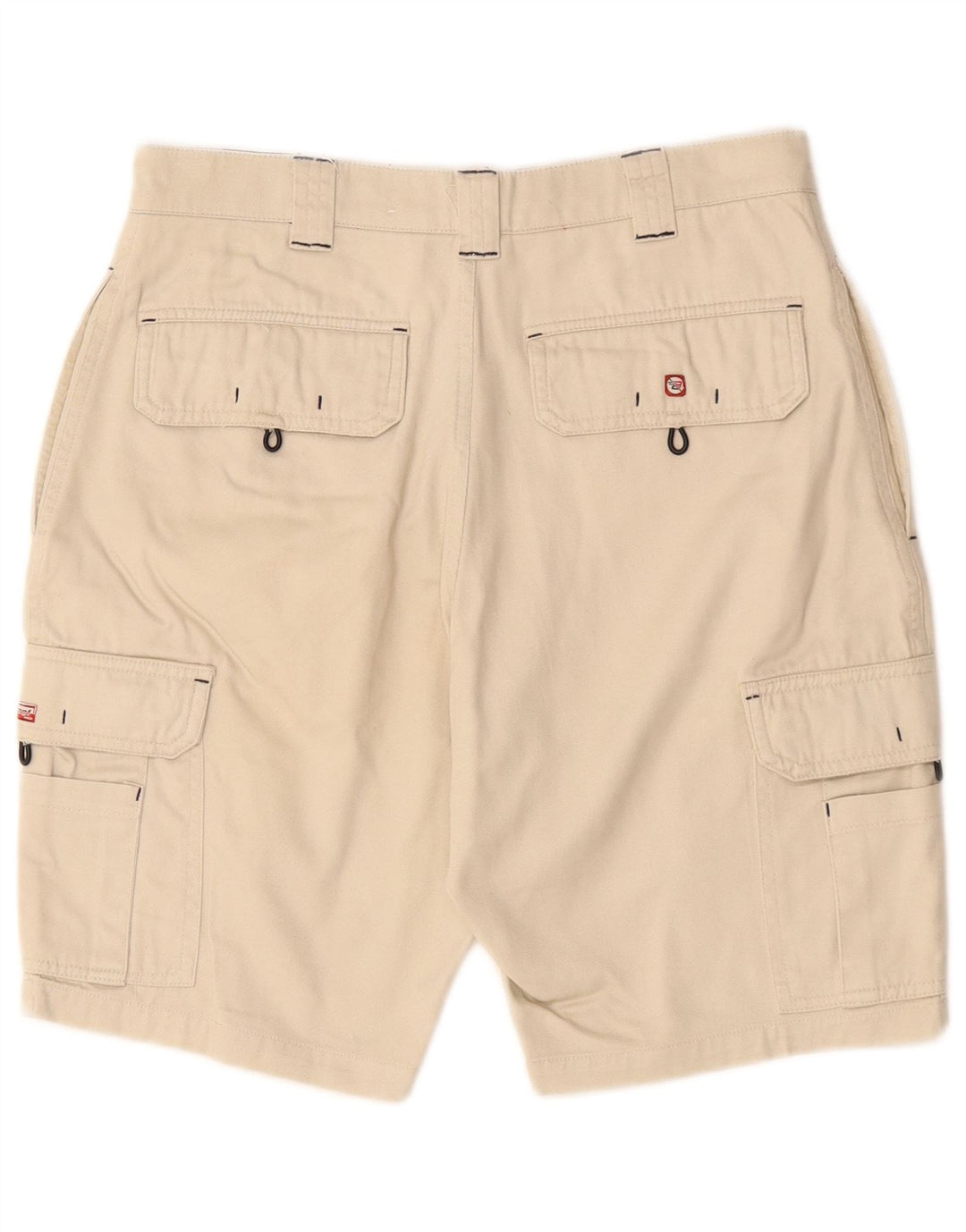 Brugi Mens Cargo Shorts W28 Small  Beige Cotton