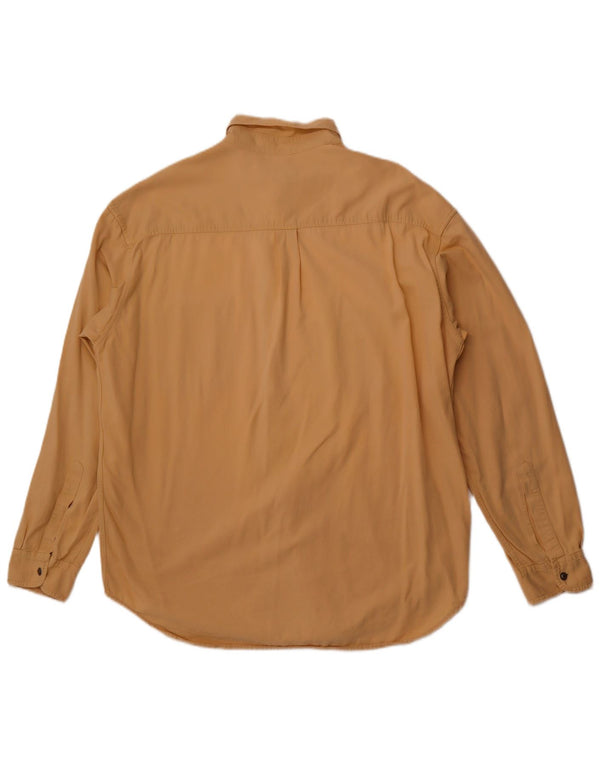 TRUSSARDI JEANS Mens Shirt XL Brown