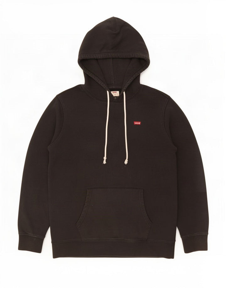 Levi's Mens Hoodie Jumper Medium Black Cotton