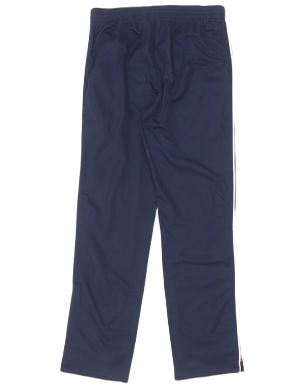 Asics Mens Tracksuit Trousers Large Navy Blue Polyester