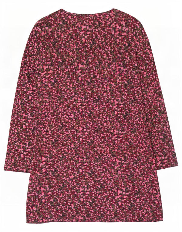 Joules Womens Long Sleeve Basic Dress UK 16 Large Multicoloured Floral