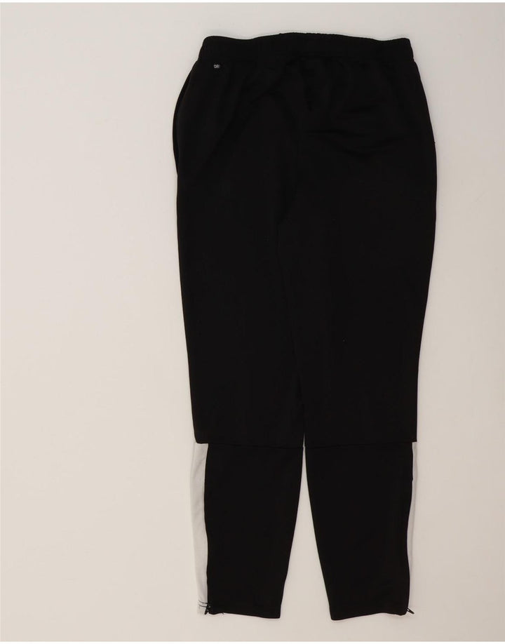 PUMA Womens Tracksuit Trousers UK 14 Large  Black Colourblock Polyester Vintage Puma and Second-Hand Puma from Messina Hembry 