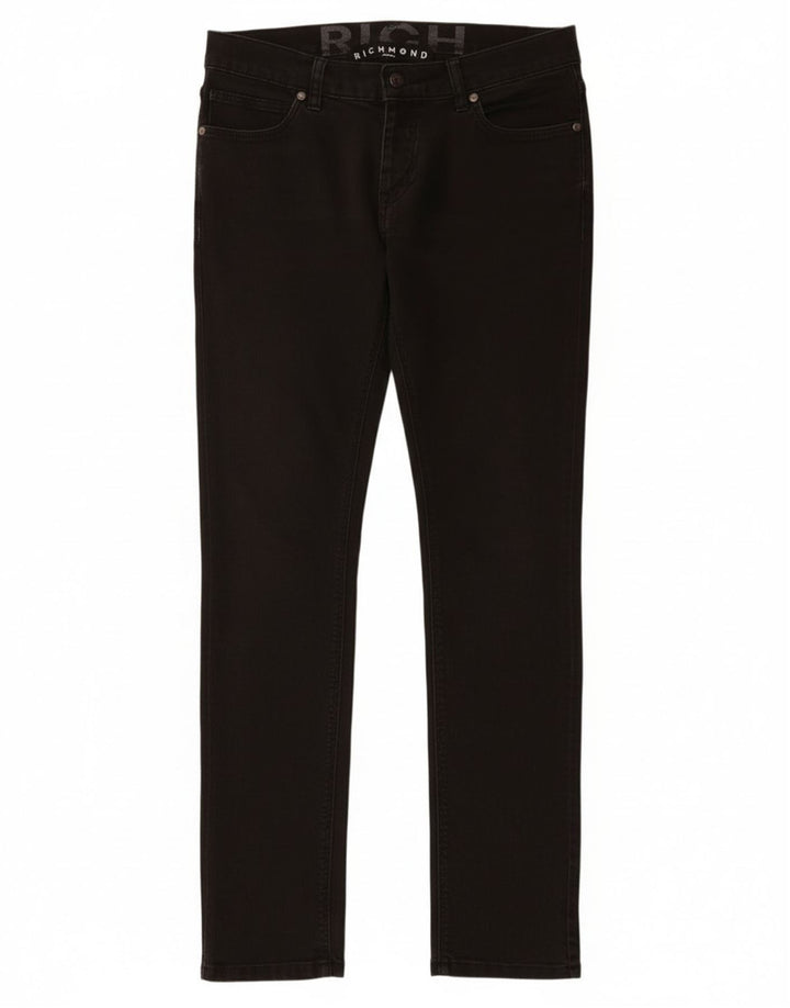 Richmond Womens Slim Jeans W30 L32 Black Cotton