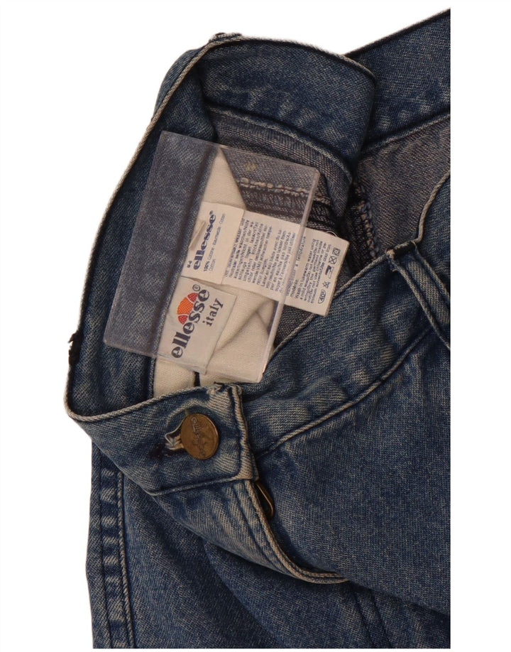 Ellesse Womens Denim Skirt Medium W28  Blue Cotton