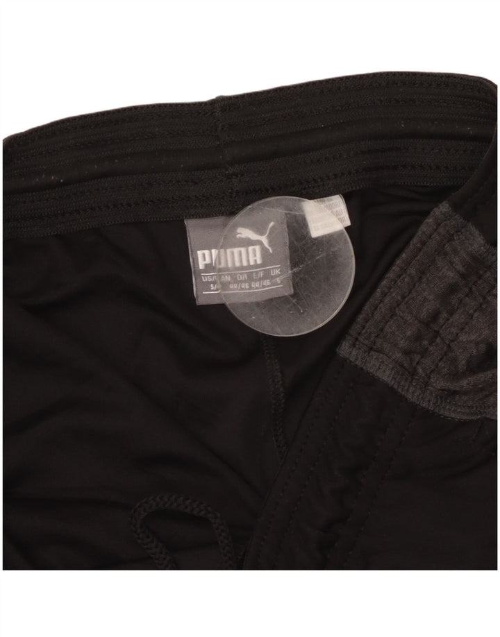 PUMA Mens Sport Shorts Small  Black Colourblock