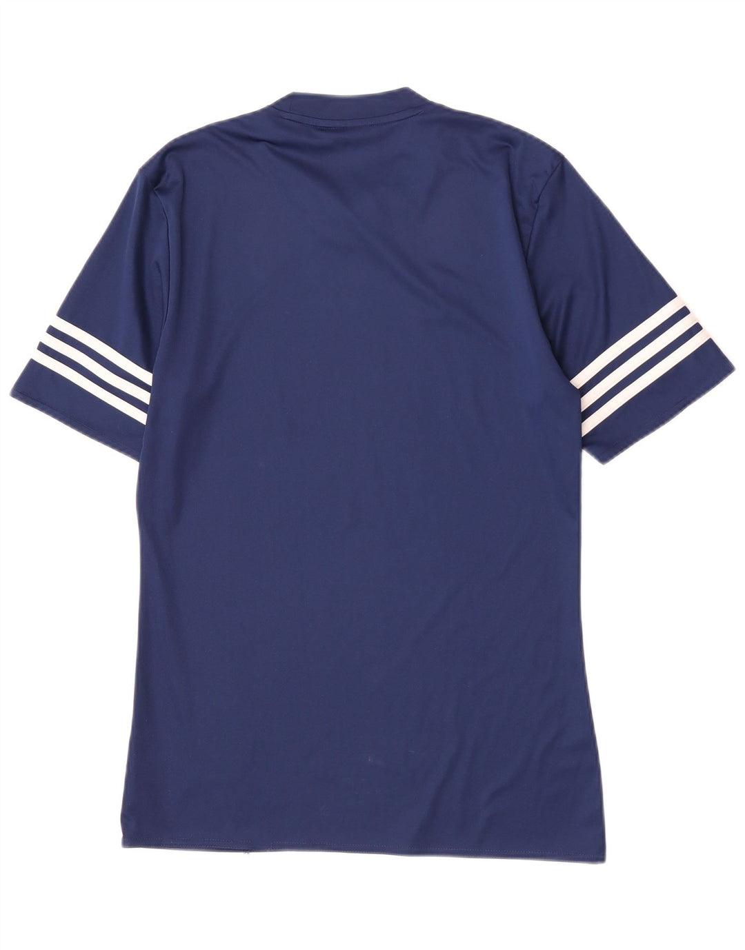 Adidas Mens Climalite T-Shirt Top Small Navy Blue Polyester