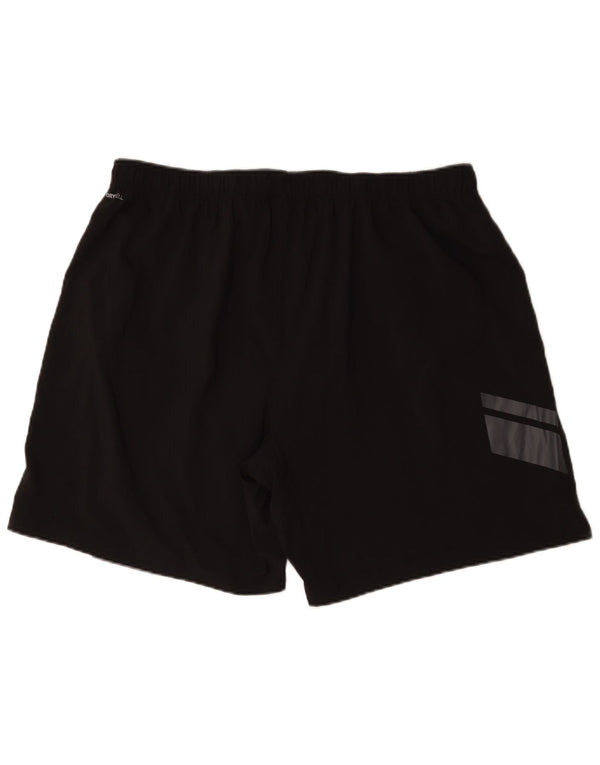 Puma Mens Graphic Sport Shorts 2XL Black Polyester