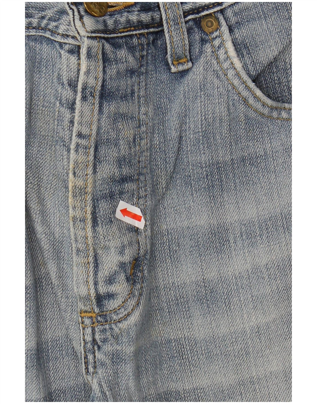 LEE Womens Denver Bootcut Jeans W32 L31 Blue Cotton