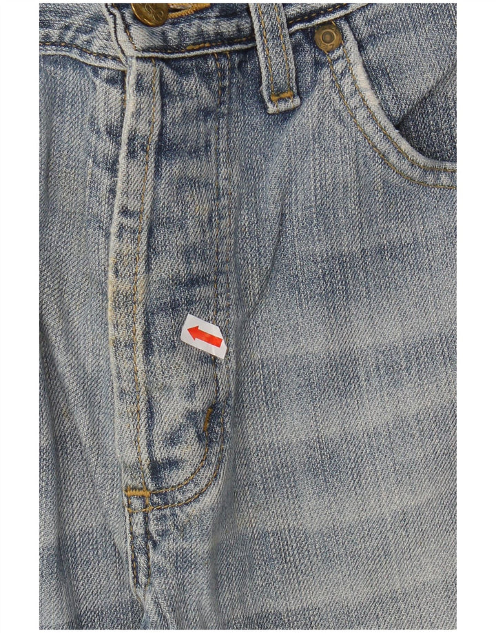 LEE Womens Denver Bootcut Jeans W32 L31 Blue Cotton