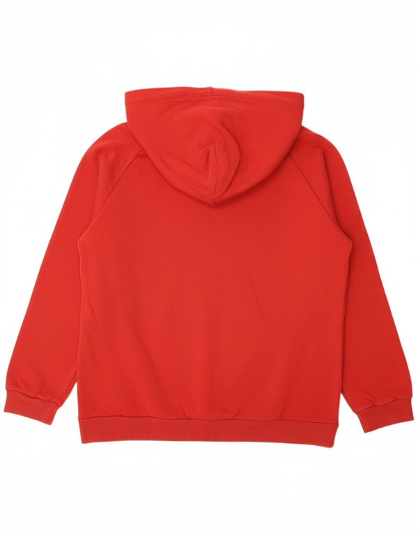 PUMA Boys Graphic Hoodie Jumper 13-14 Years Red