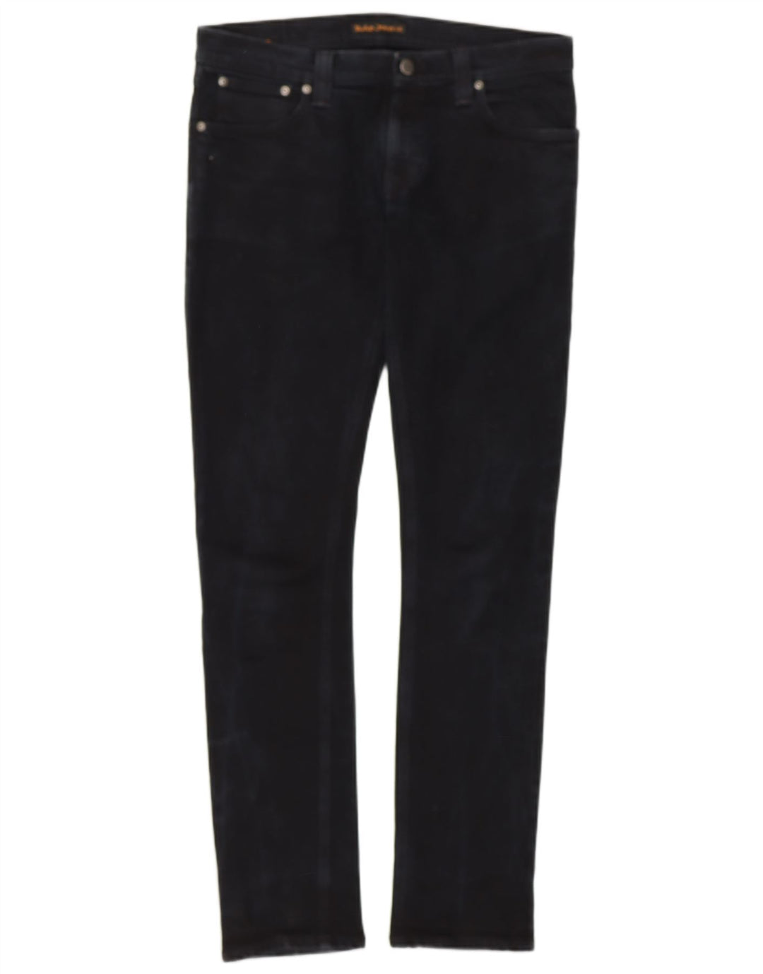 NUDIE JEANS Womens Skinny Jeans W32 L32 Navy Blue Cotton