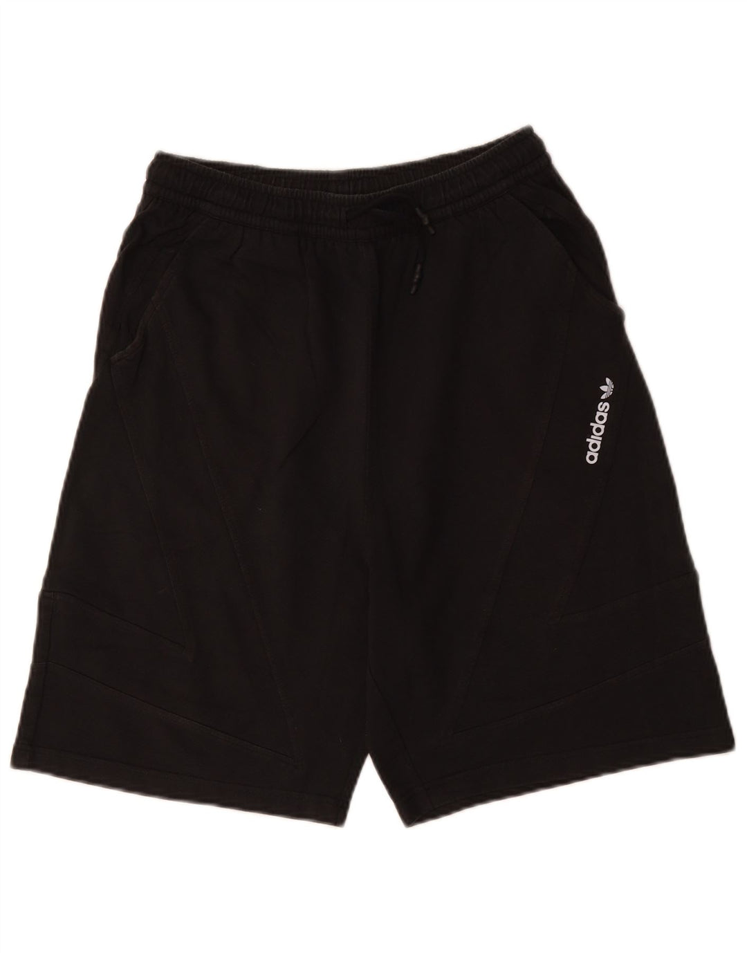 ADIDAS Mens Sport Shorts Small  Black Cotton