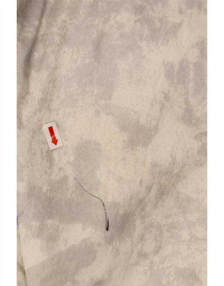 SAN FELICE Womens Windbreaker Jacket EU 40 Medium Grey Colourblock