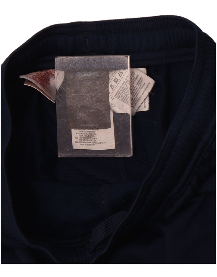 Adidas Boys Tracksuit Trousers 11-12 Years  Navy Blue Polyester