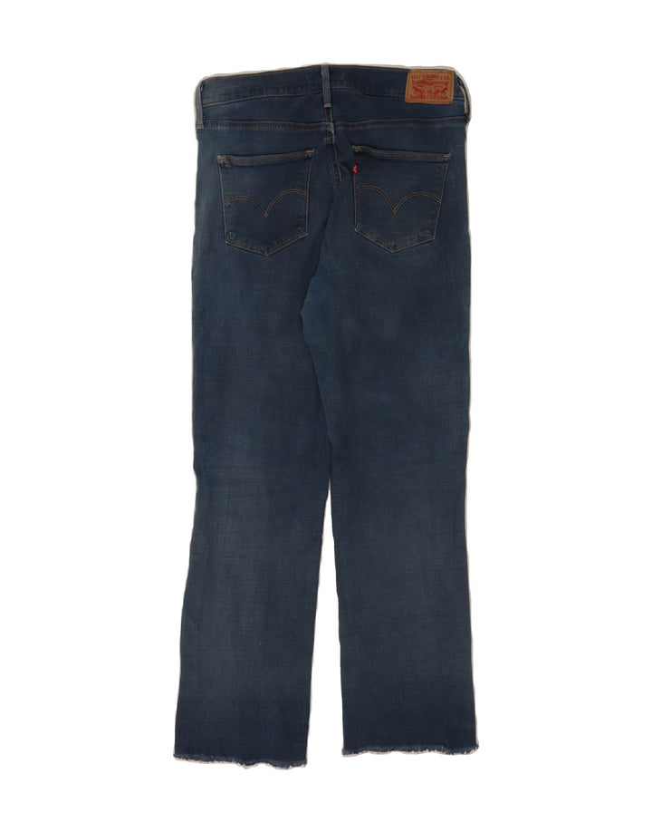 LEVI'S Womens Slimming Straight Jeans W29 L28 Blue Cotton Vintage Levi's and Second-Hand Levi's from Messina Hembry 