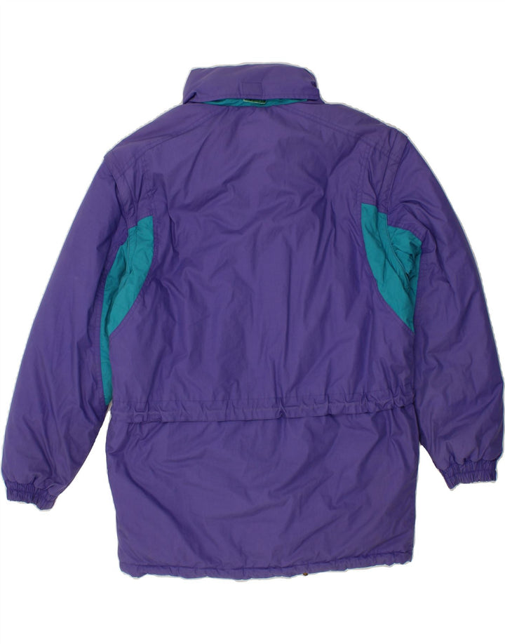 MC KEE'S Mens Padded Jacket UK 36 Small Purple Colourblock Polyester Vintage MC Kee's and Second-Hand MC Kee's from Messina Hembry 