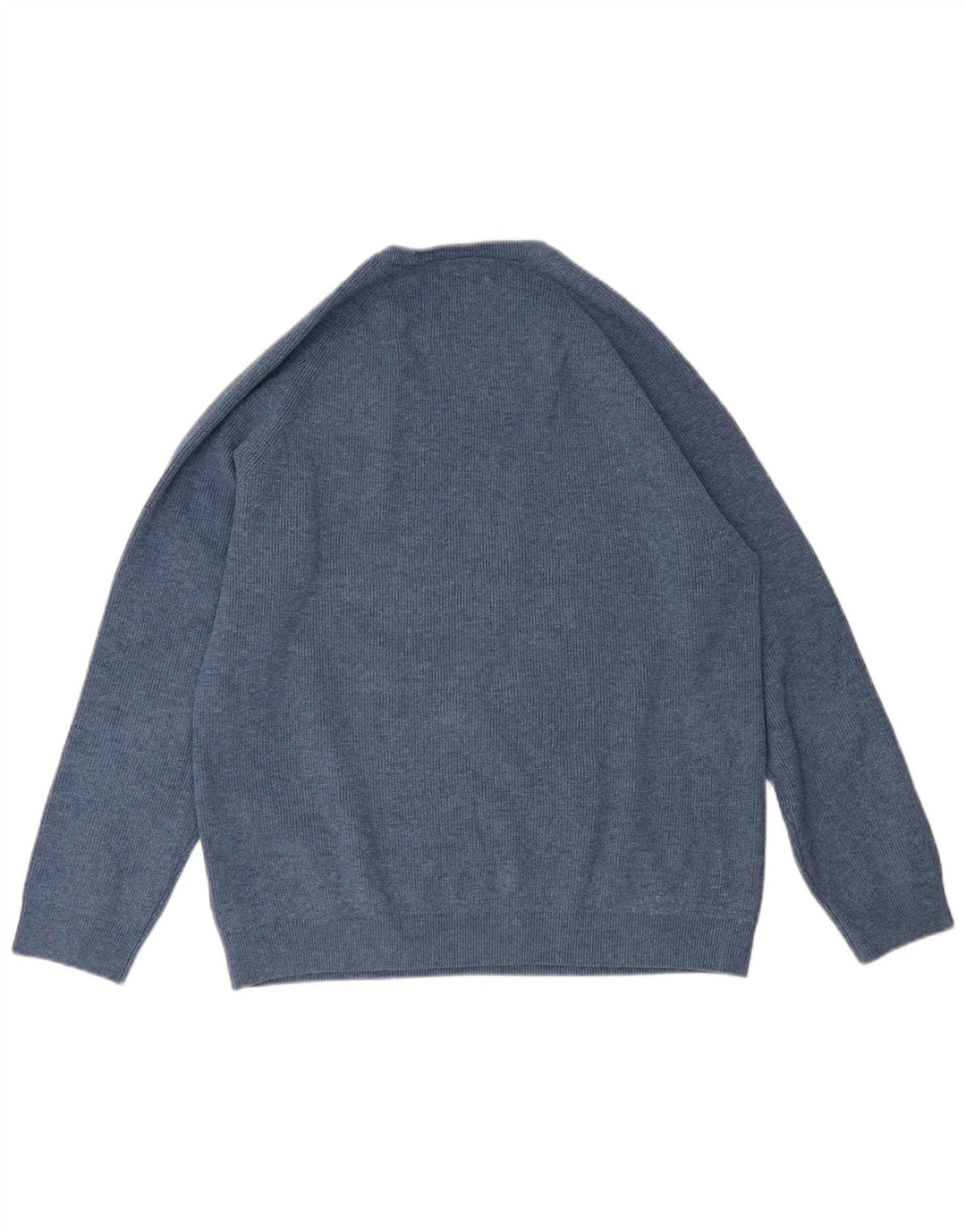 Marks & Spencer Mens Crew Neck Jumper Sweater XL Blue Polyester