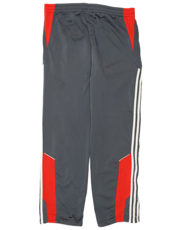 Adidas Mens Tracksuit Trousers UK 38/40 Medium Grey Polyester