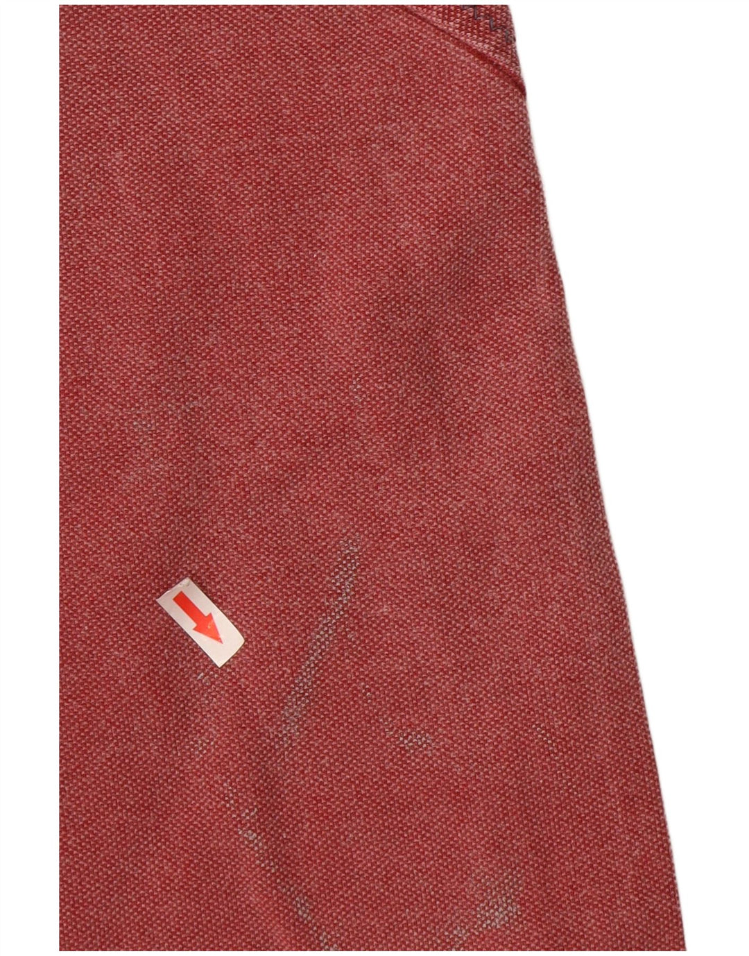 FAT FACE Mens Graphic Zip Neck Sweatshirt Jumper Medium Red Cotton