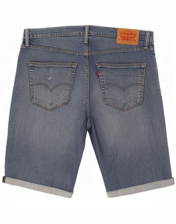 Levi's Mens 559 Denim Shorts W36 Large Blue Cotton