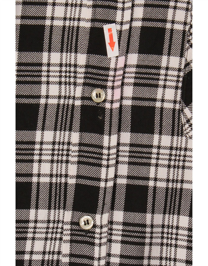 TIPO' S Mens Flannel Shirt XL Black Check