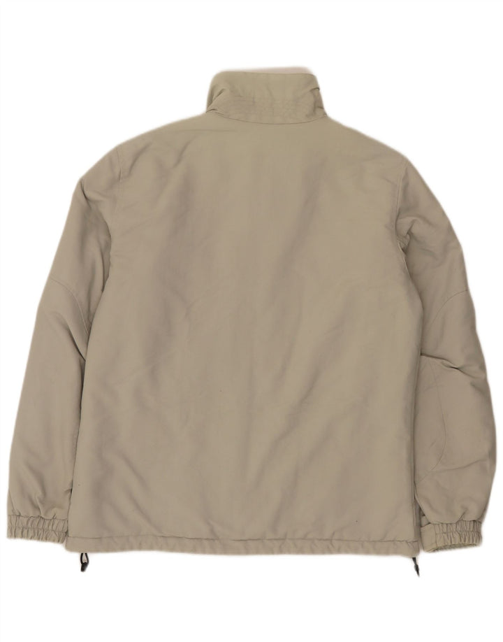 Invicta Womens Windbreaker Jacket UK 14 Medium Beige Polyester