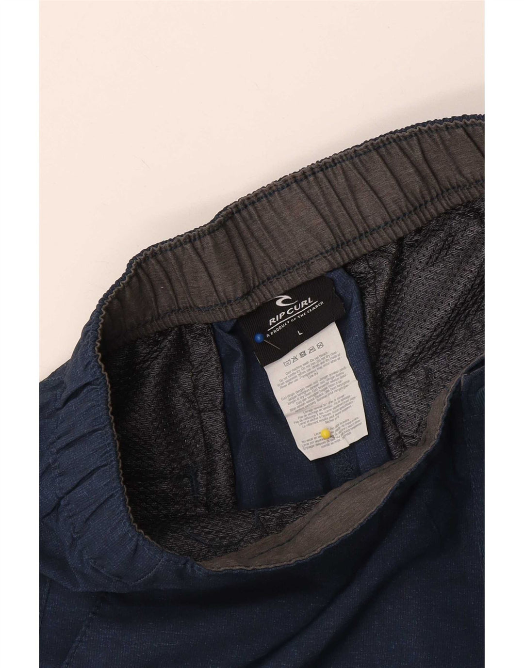 Rip Curl Boys Chino Shorts 13-14 Years Large W28 Navy Blue Polyester