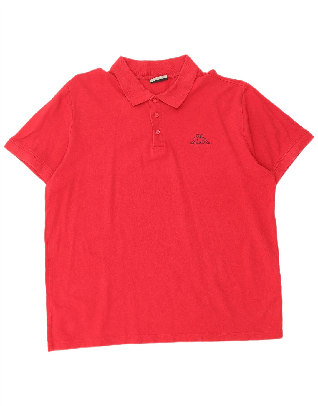 KAPPA Mens Polo Shirt XL Red Cotton