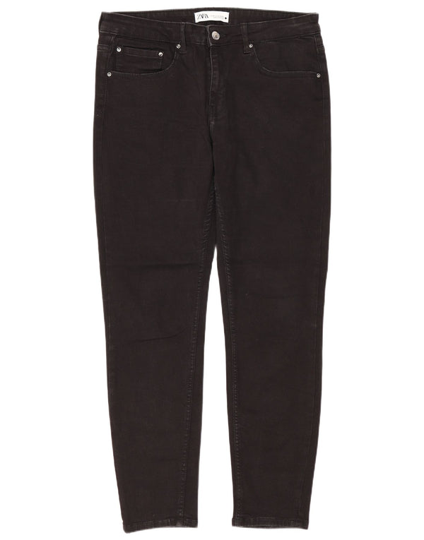 Zara Womens Skinny Jeans EU 40 Medium W30 L28 Black Cotton