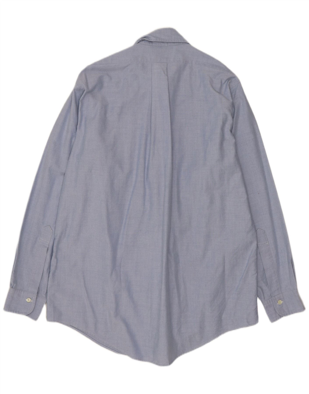 Brooks Brothers Mens Shirt Size 15 Medium Blue Cotton