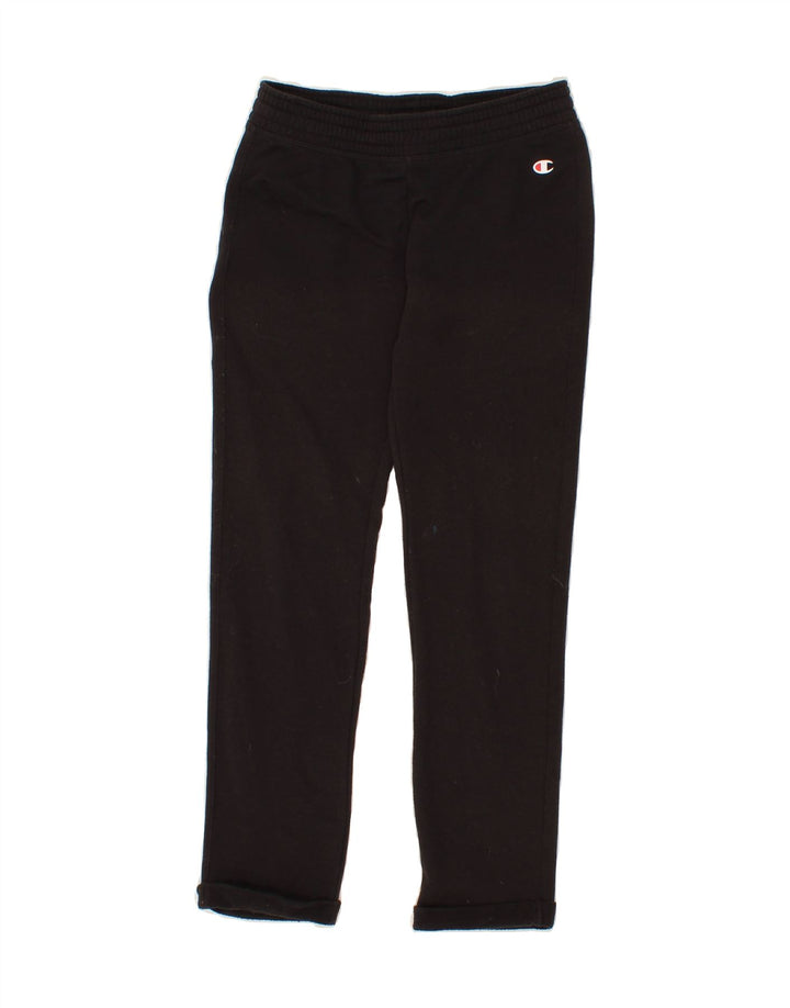 CHAMPION Boys Tracksuit Trousers 9-10 Years Medium Black Vintage Champion and Second-Hand Champion from Messina Hembry 