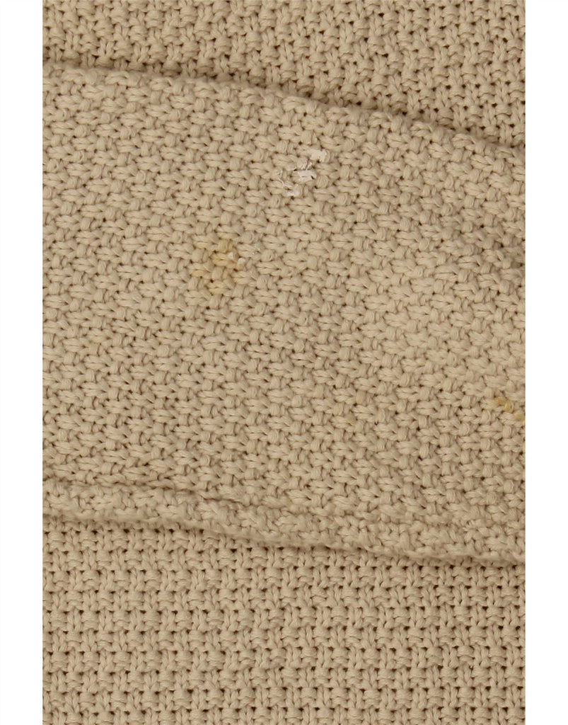 BODEN Womens Boat Neck Jumper Sweater UK 12 Medium Beige Cotton Vintage Boden and Second-Hand Boden from Messina Hembry 