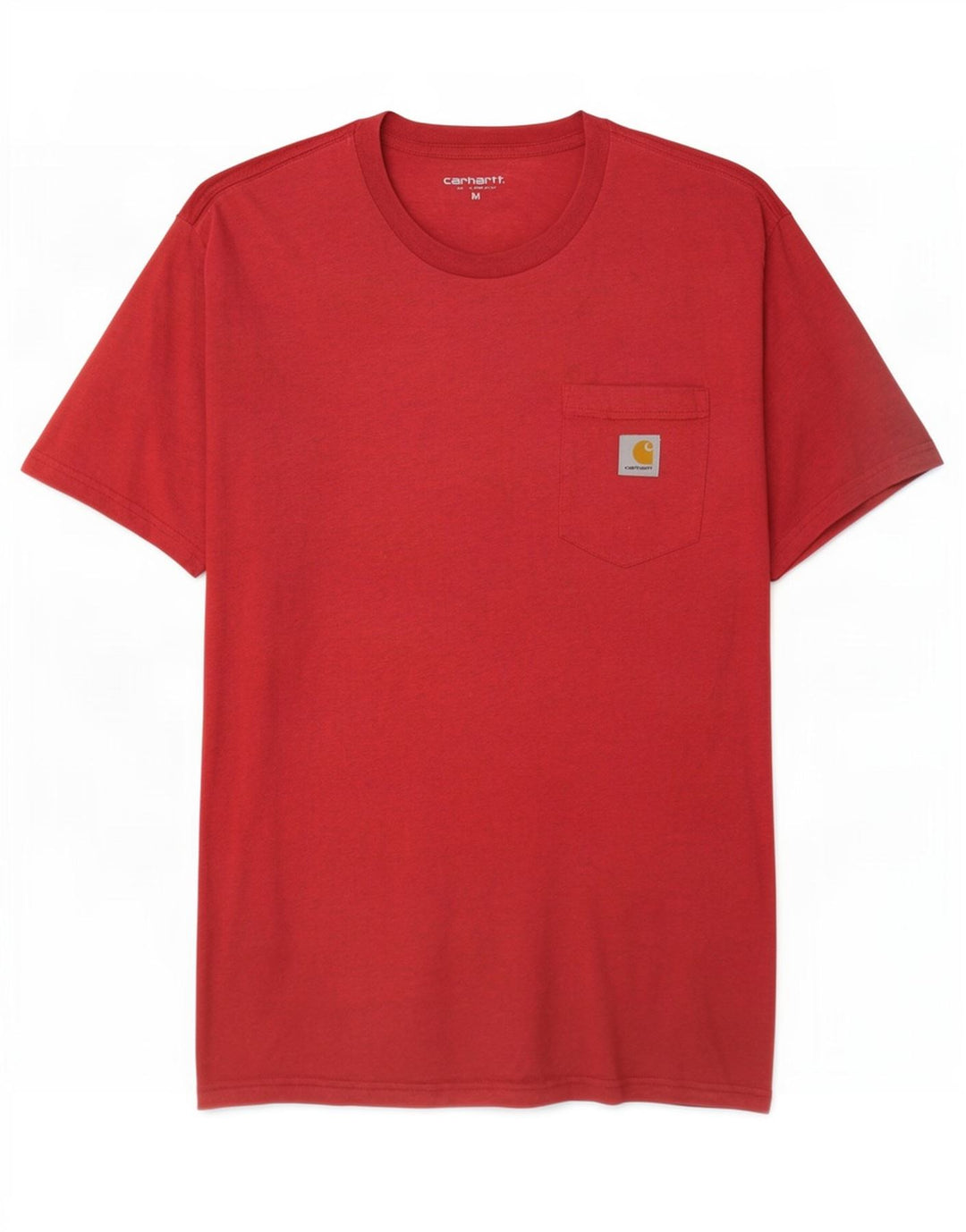 Carhartt Mens T-Shirt Top Medium Red Flecked Cotton