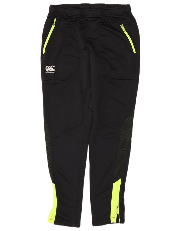 CANTERBURY Mens Tracksuit Trousers Large  Black Colourblock