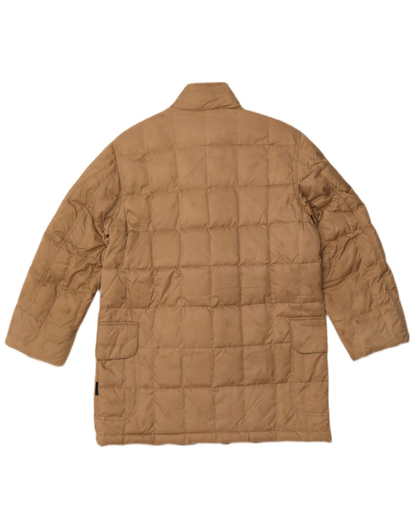 SERGIO TACCHINI Mens Padded Jacket UK 38 Medium Beige