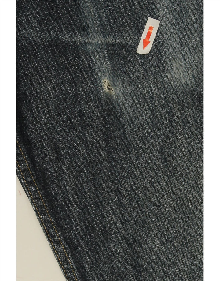 Levi's Mens 505 Straight Jeans W30 L32 Blue Cotton