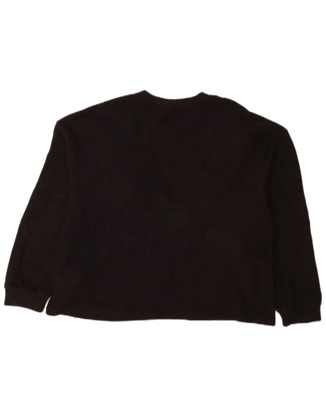 Zara Womens Oversized Sweatshirt Jumper UK 10 Small Black Polka Dot