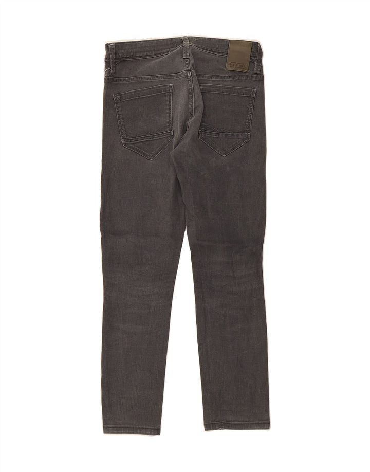 JACK & JONES Mens Slim Jeans W31 L27 Grey Cotton Vintage Jack & Jones and Second-Hand Jack & Jones from Messina Hembry 