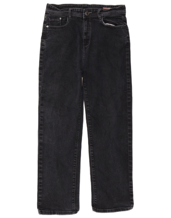 Tommy Hilfiger Mens Straight Jeans W32 L27 Black