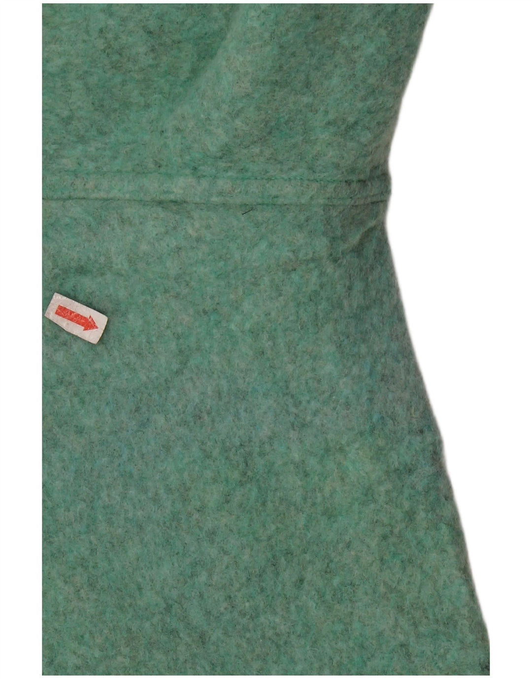 DIADORA Mens Polo Neck Jumper Sweater Large Green Wool