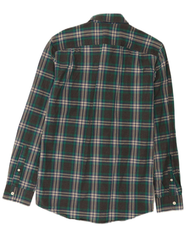 Jack Wills Mens Shirt Small Grey Check Cotton