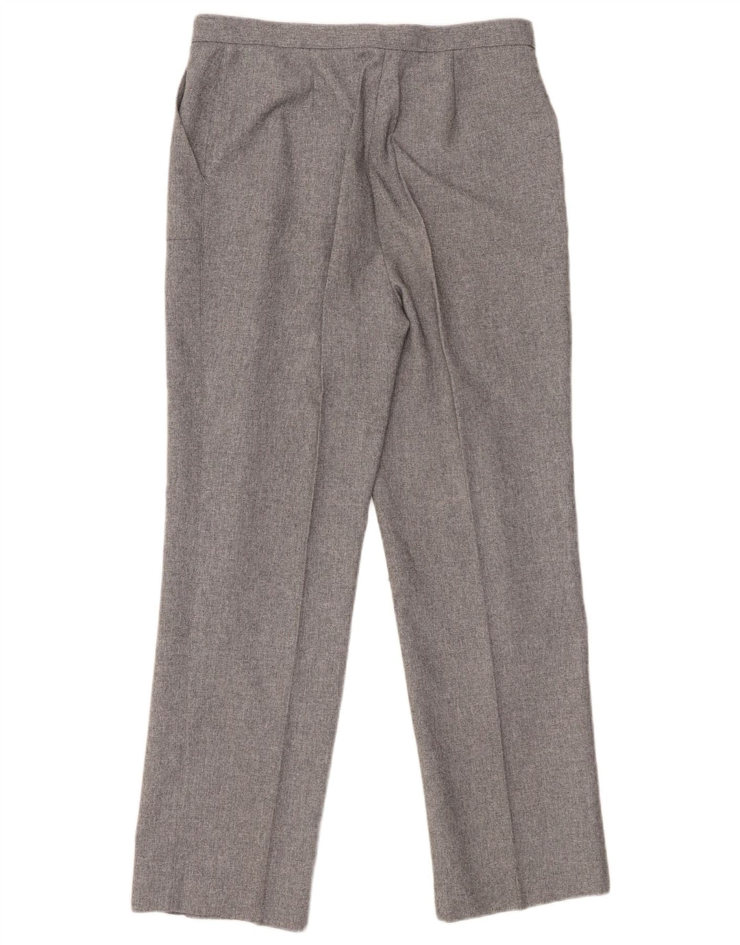 ST MICHAEL Womens Straight Casual Trousers UK 16 Large W30 L28 Grey